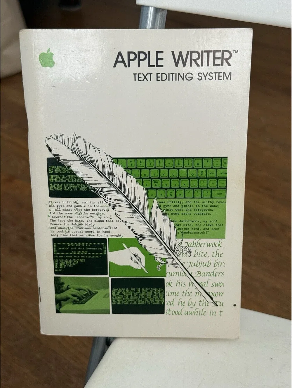 Vintage - Apple Writer 2 Software Manual Only - Apple 2 - 1979